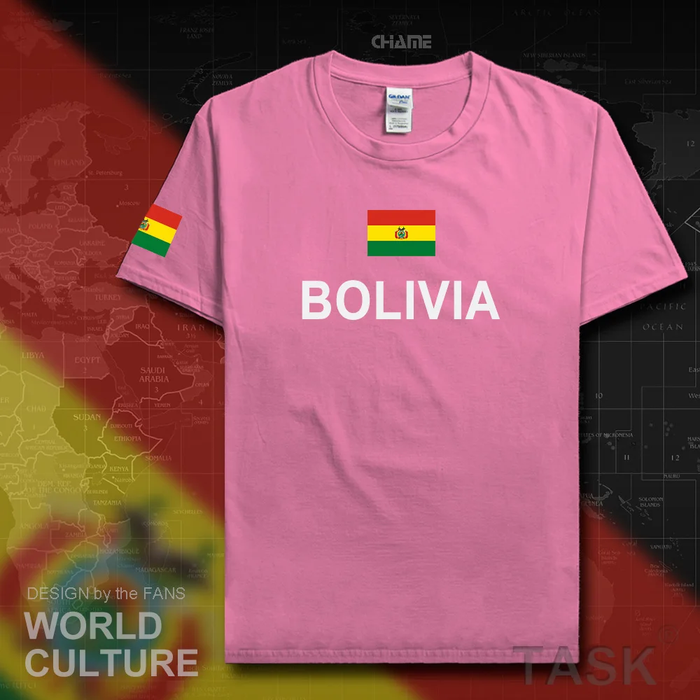 Bolivia Bolivian мужские футболки мода 2017 трикотажные изделия национальная команда