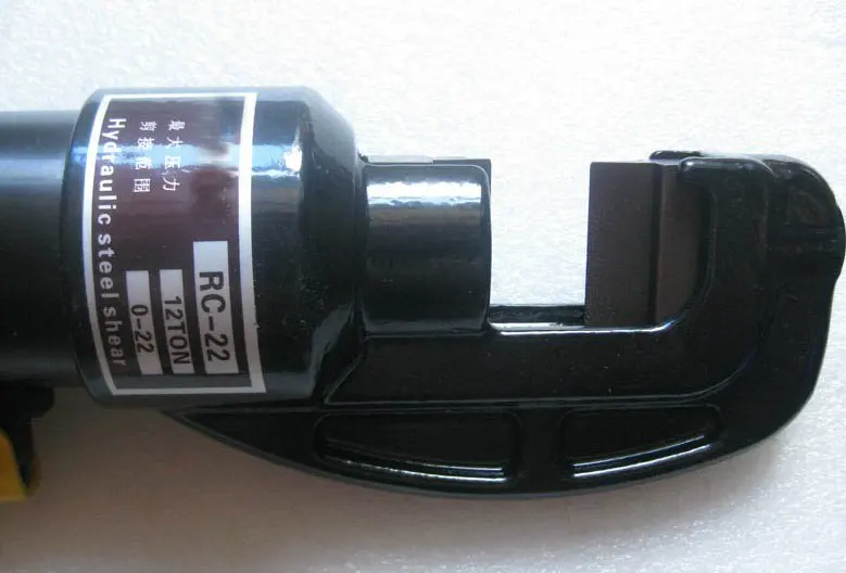 Гидравлические ручные стальные ножницы для резки арматуры ручка 22 мм |