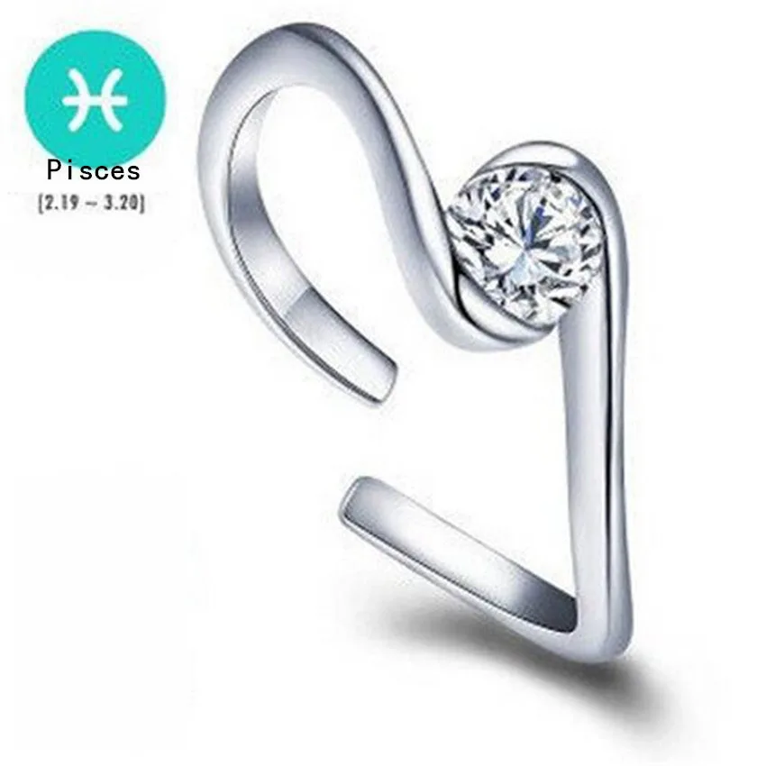 Женское кольцо из серебра 925 пробы с австрийским кубическим цирконием|sterling silver