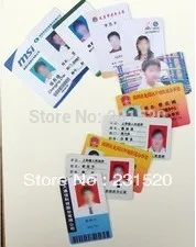 Принадлежности для ID карт Материал пустая струйная печать ПВХ листов A4 100