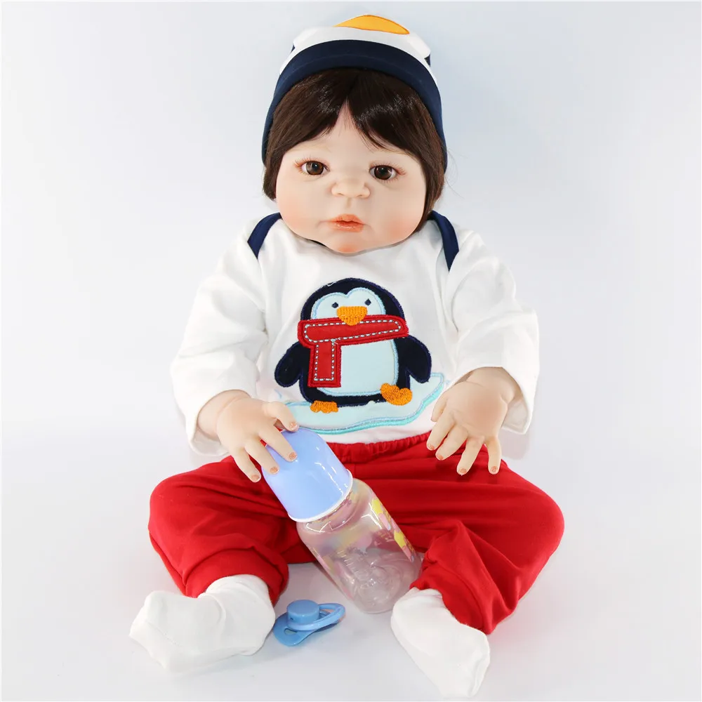 Bebe Reborn Menina силиконовая кукла для новорожденных одежда мальчиков 0 3 месяцев