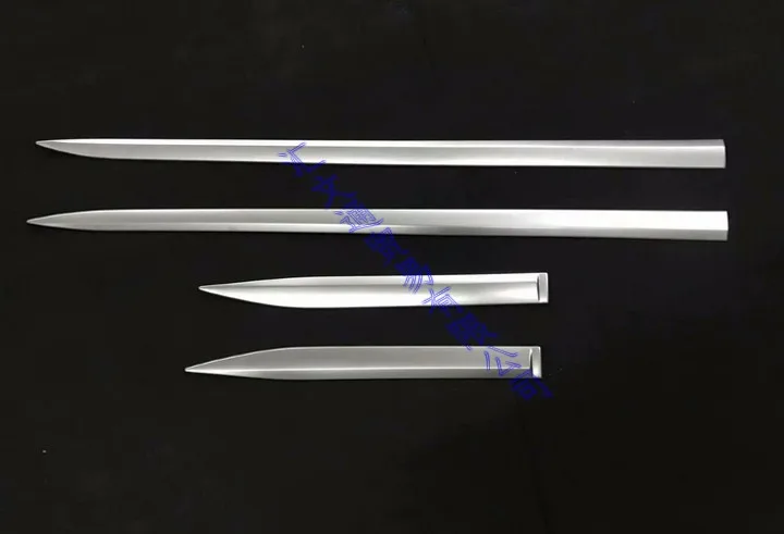 Стайлинг автомобиля серебряные блестки из АБС-пластика 4 шт. для Audi Q2 2018 2019 2020 2021