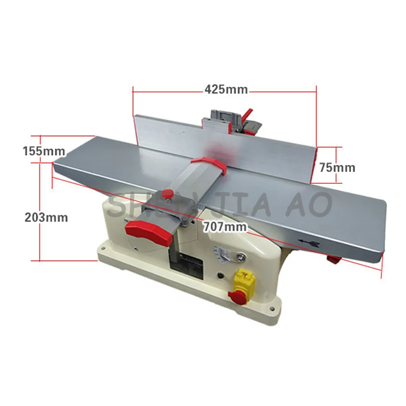 Домашний Настольный деревообрабатывающий строгальный станок