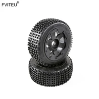 fviteu rubber front small nail tires set fit 15 hpi baja 5b ss rovan king motor 001 002