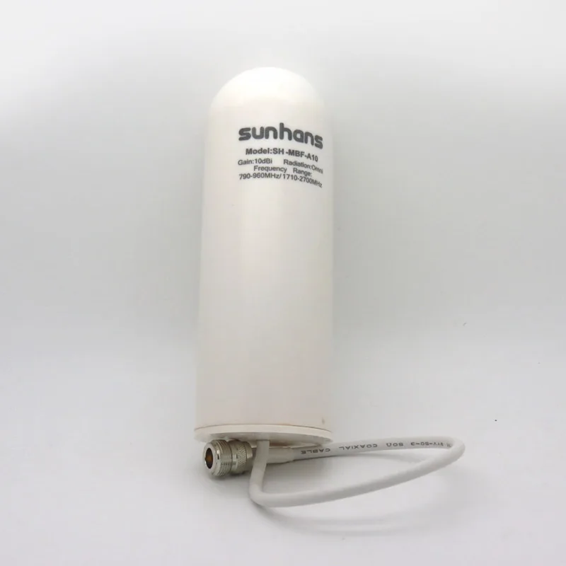 2014 Sunhans 690-2700MHz 10dBi всенаправленная Стекловолоконная антенна для 3G 4G GSM CDMA WCDMA
