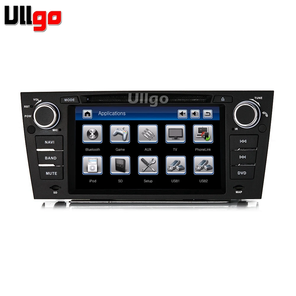 7 дюймовый автомобильный DVD GPS WinCE для BMW E90 E91 E92 E93 Авторадио Головной блок с BT Радио