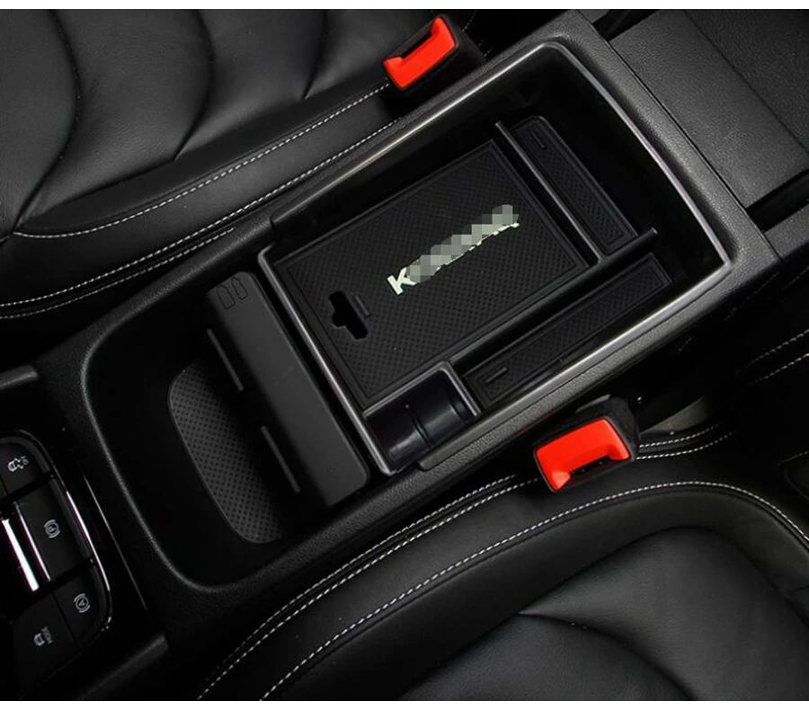 Аксессуары для Skoda Kodiaq центральный контроль хранения поддон подлокотник контейнер коробка литья крышка комплект отделка