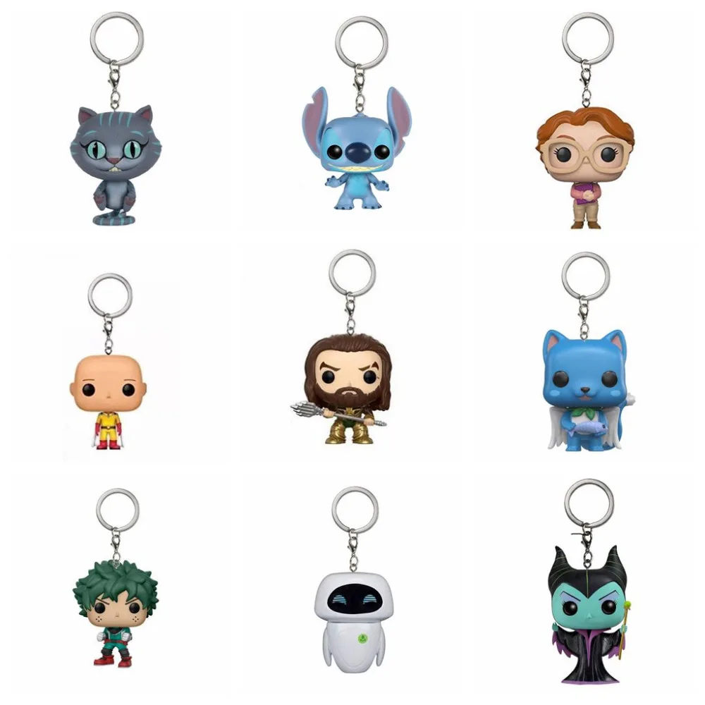 50 шт./лот Ходячие мертвецы Negan Friday 13th JASON VOORHEES Stranger Things barb stitch chessur фигурки брелок игрушки