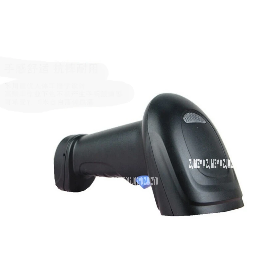 50pcs Barcode Scanner 1D Laser Wireless YK-910 85mA with USB2.0 Interface 120 times / sec Speed black white | Компьютеры и офис