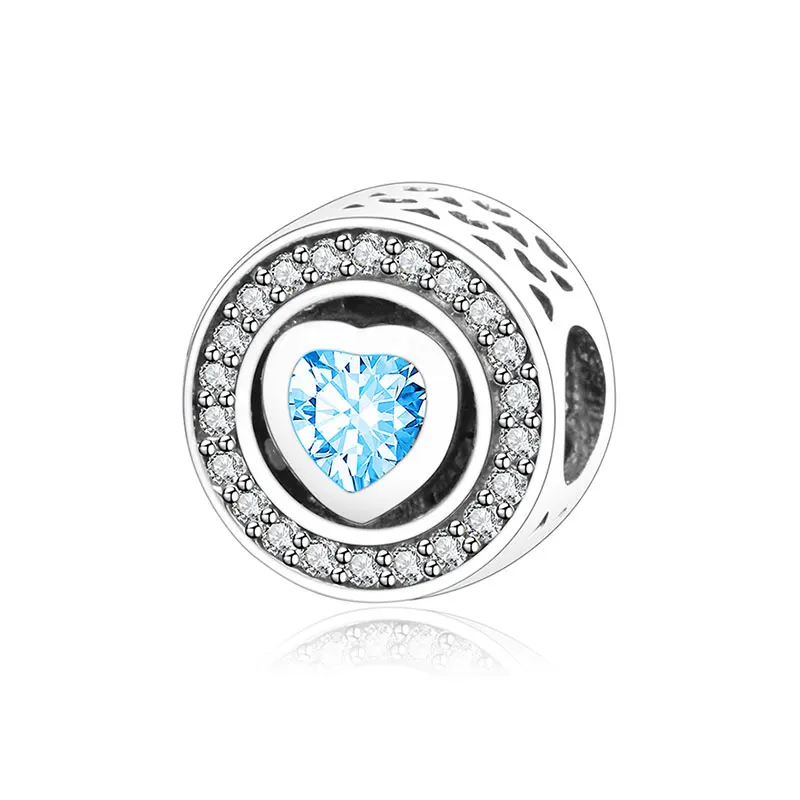 Подходит к оригинальному браслету Pandora Be My Valentine бусины из стерлингового серебра 925 DIY Изготовление ювелирных изделий подарок на день Святого Валентина Berloque - Цвет: PTO607B