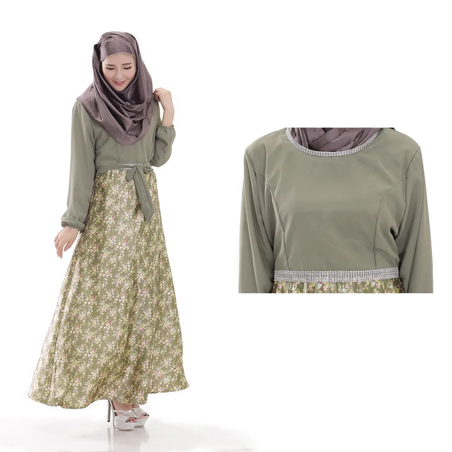 Женское платье abaya Дубай марокканское турецкое Бандажное мусульманское