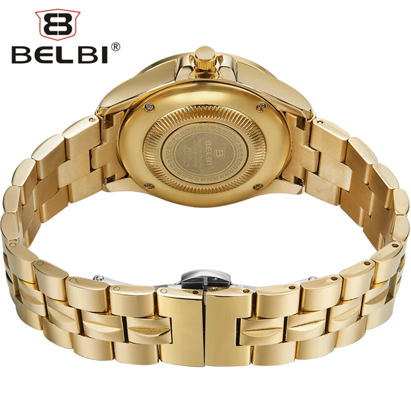 Роскошные модные женские часы золотые Элегантные минимализм повседневные