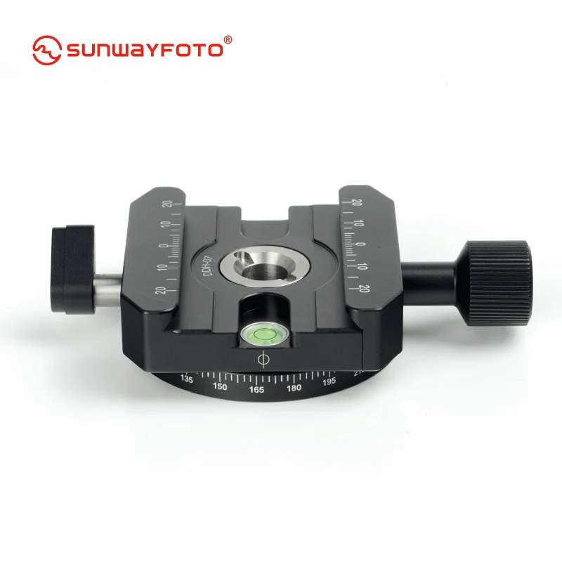 SUNWAYFOTO DDH-07N Tripod Head Quick Release Clamp  for DSLR   BallHead Panoramic panning Release Clamp without Arca Plate enlarge