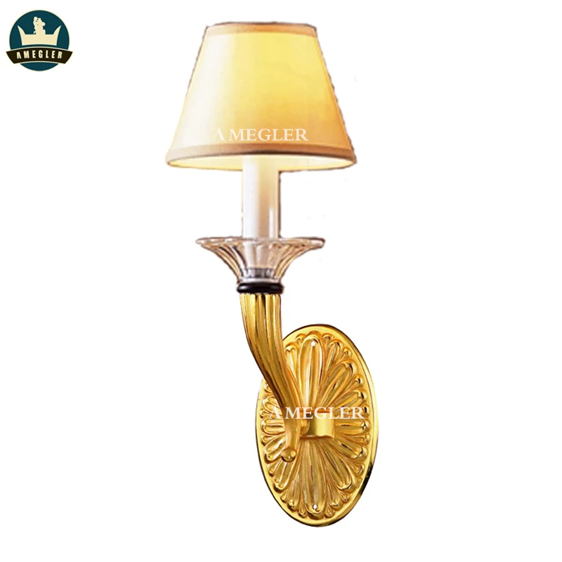 Mgl полный меди зал Вилла бра Европейский настенный светильник из первоклассной