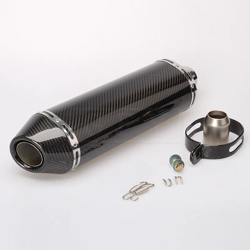 Универсальный мотоциклетный карбоновый фильтр Akrapovic глушитель выхлопной трубы