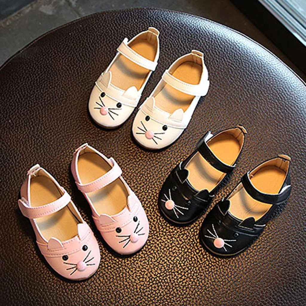 Обувь для девочек маленьких из лакированной кожи Детские тонкие кожаные туфли с