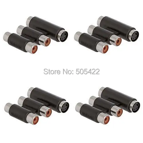 Переходник соединитель для разъема типа Мама мама 2 RCA S|2 rca|s video2 rca |