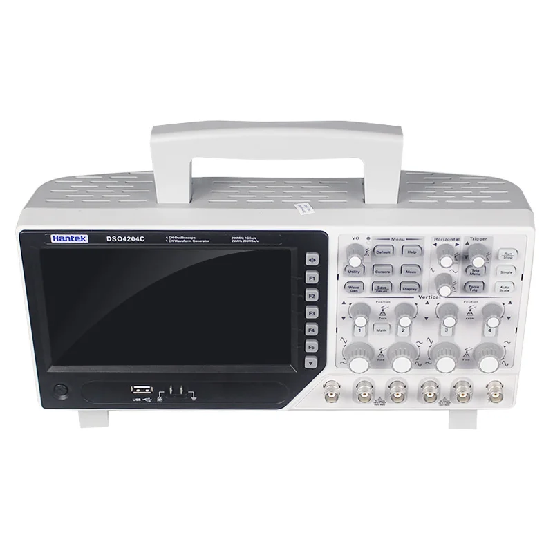 Hantek DSO4254C/4204C 4CH 1GS/s частота дискретизации 250 МГц полоса пропускания цифровой осциллограф встроенный USB хост/устройство