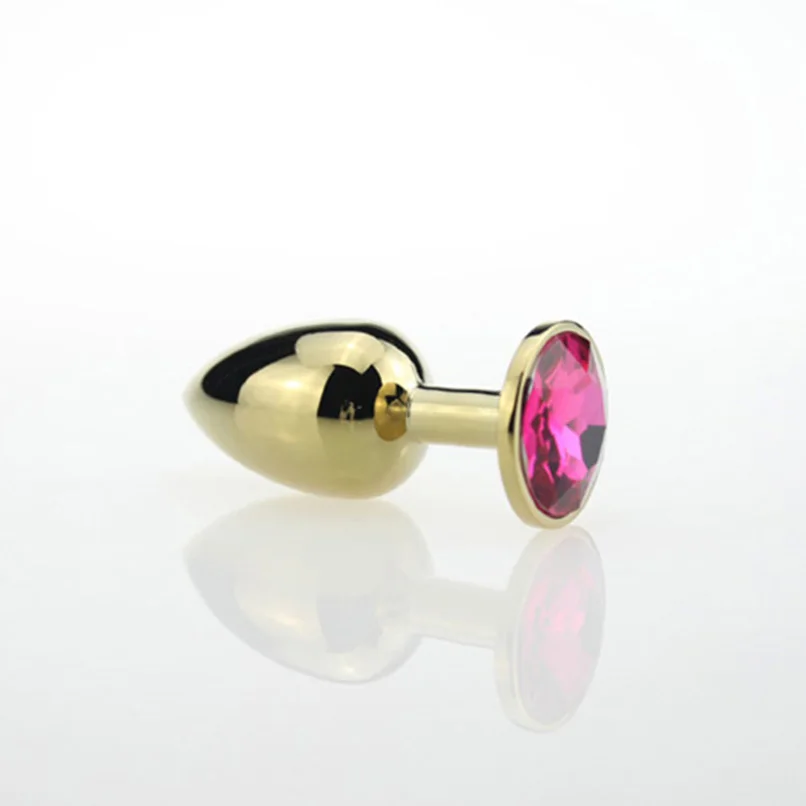 Маленькие Металлические анальные игрушки Анальная пробка из нержавеющей стали с