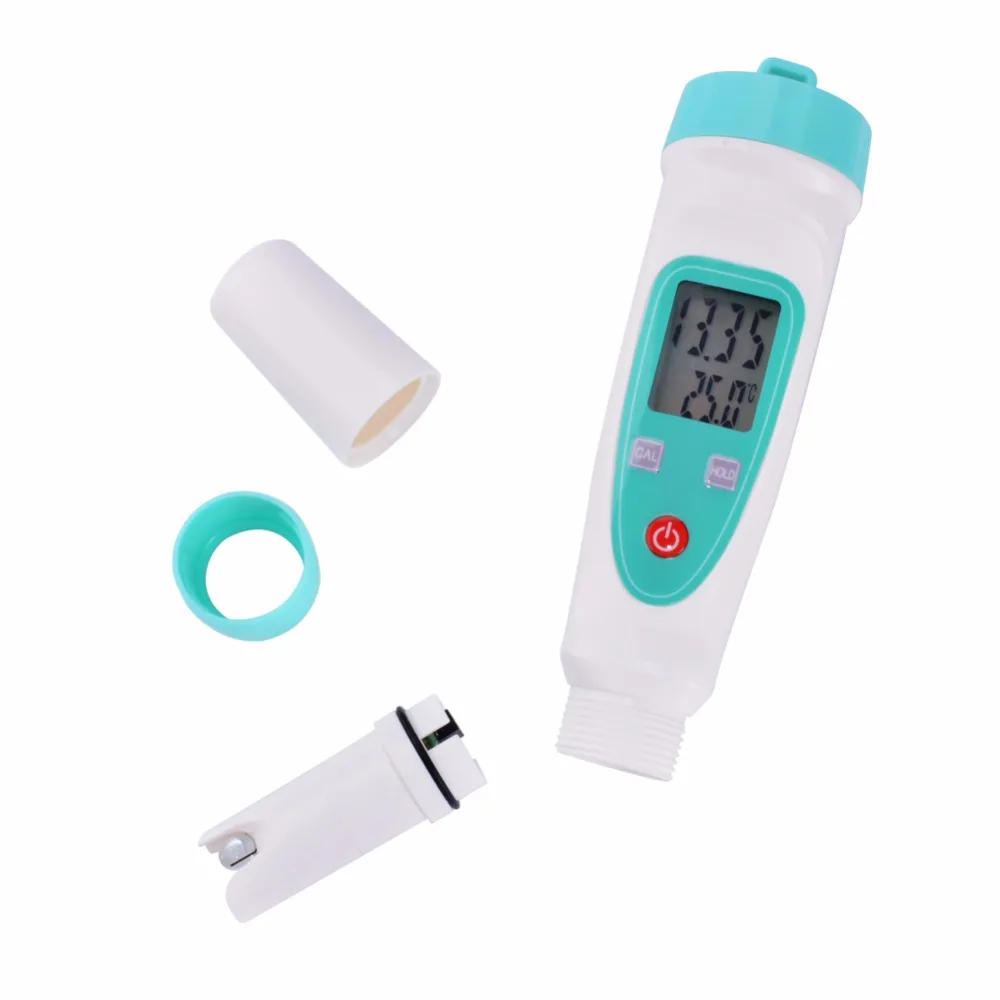 РН-метр ph-20/ph-220/ph-20w/ph-220w тестер ph портативный 0-14 ph Ручка Тип точный инструмент с ph буфер питания