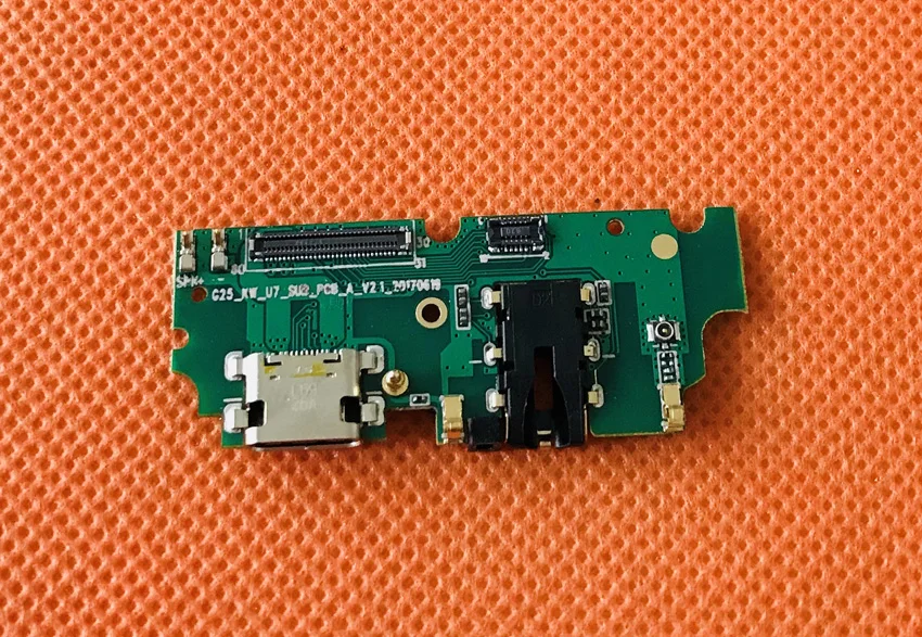 Б/у оригинальная зарядная плата с USB-разъемом для UMIDIGI S MTK Helio P20 Восьмиядерный 5