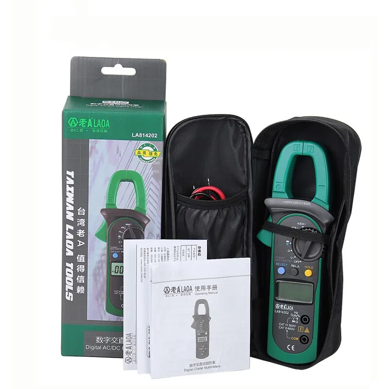 Цифровой мультиметр LAOA профессиональный зажим с автоматическим выбором