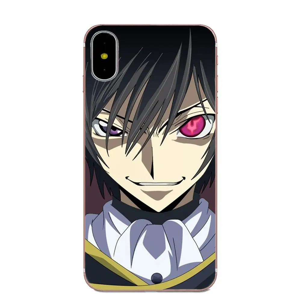 Чехол для мобильного телефона из ТПУ с аниме кодом Geass Letouch Huawei Honor 4C 5A 5C 5X 6 6C 6A 6X 7 7X 8