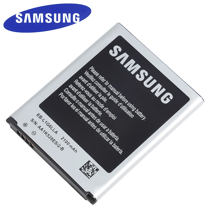 Оригинальный аккумулятор для Samsung Galaxy S3 Новый i535 i747 EB L1G6LLA R580 L710 T999 i930 Ativ NFC 2100