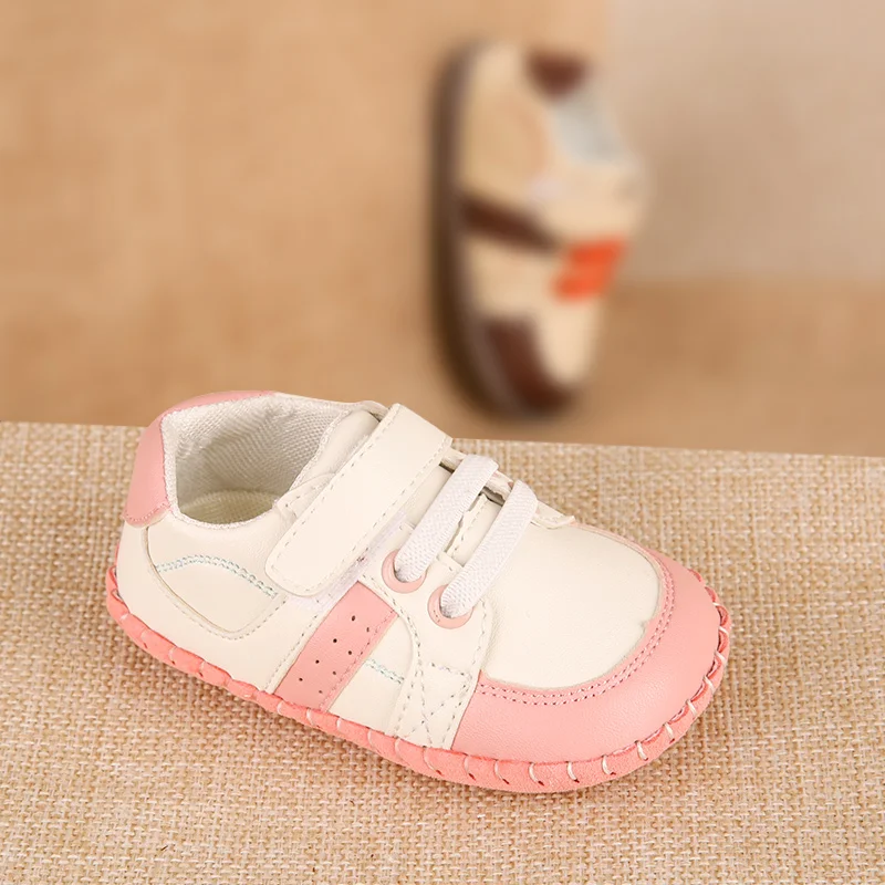 Finil female baby toddler shoes 0-1 years old soft bottom spring single handmade anti-falling |