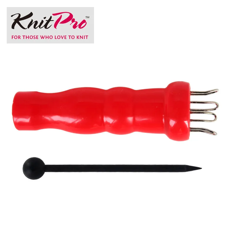 

Knitpro original imported red plastic wire rope device DIY special knitting machine tool accessories