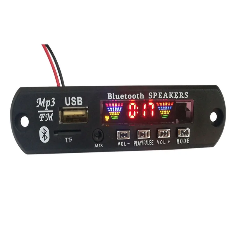 LCD Автомобильный Bluetooth 4 2 MP3-плеер FLAC APE декодер плата модуль W. USB FM Aux Radio Дискретная