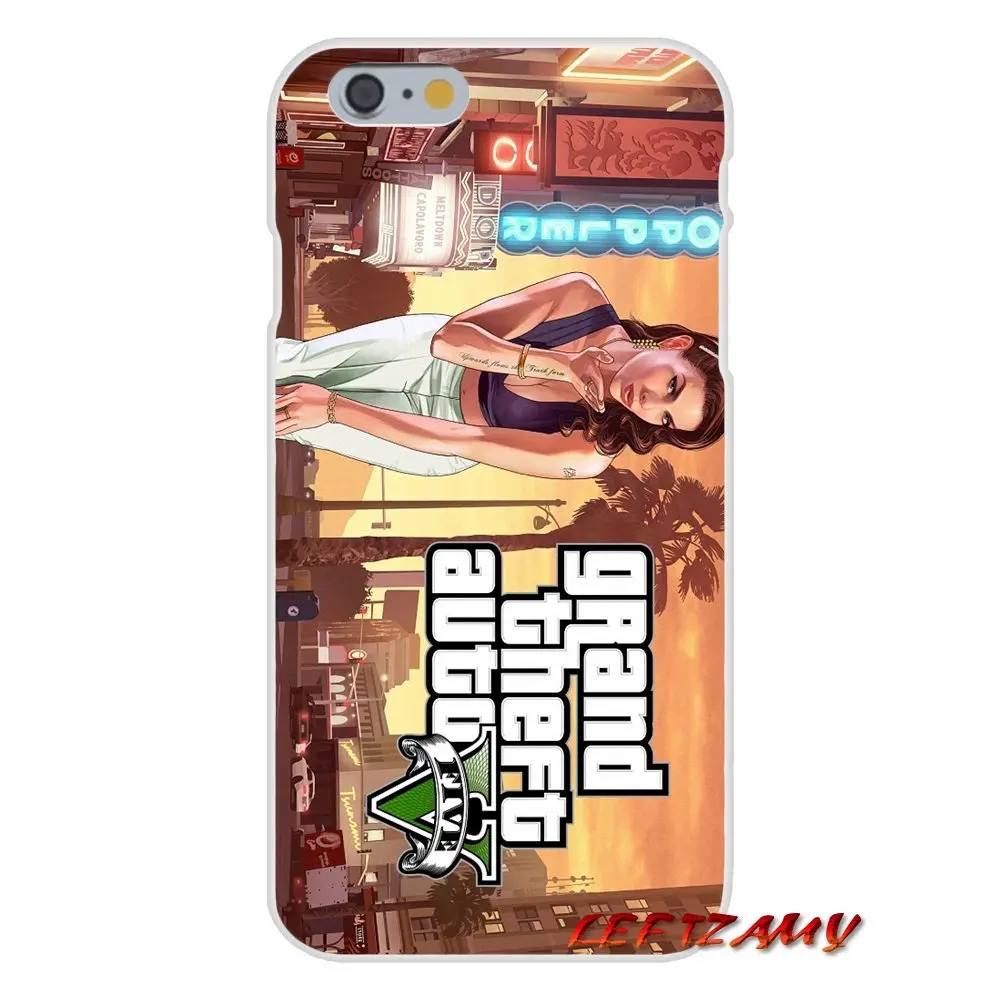 Аксессуары чехол для телефона Grand Theft Auto Gta 5 V Samsung Galaxy S3 S4 S5 MINI S6 S7 edge S8 S9 Plus Note 2 3 4
