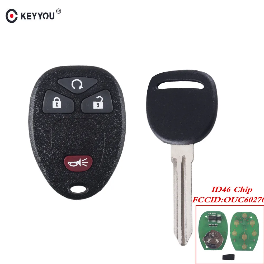 KEYYOU для GMC посылка Chevrolet aval букика анклава OUC60270 315 МГц дистанционное управление