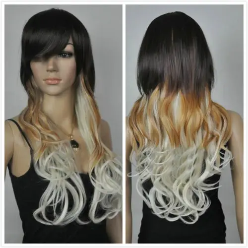 ГОРЯЧЕЕ надувательство Бесплатная Доставка&gt&gt&gt Новый Длинные Волнистые