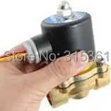 

Free Shipping 5PCS 2W-200-20 Direct Acting 3/4" DC 24V Water Oil Solenoid Valve Copper