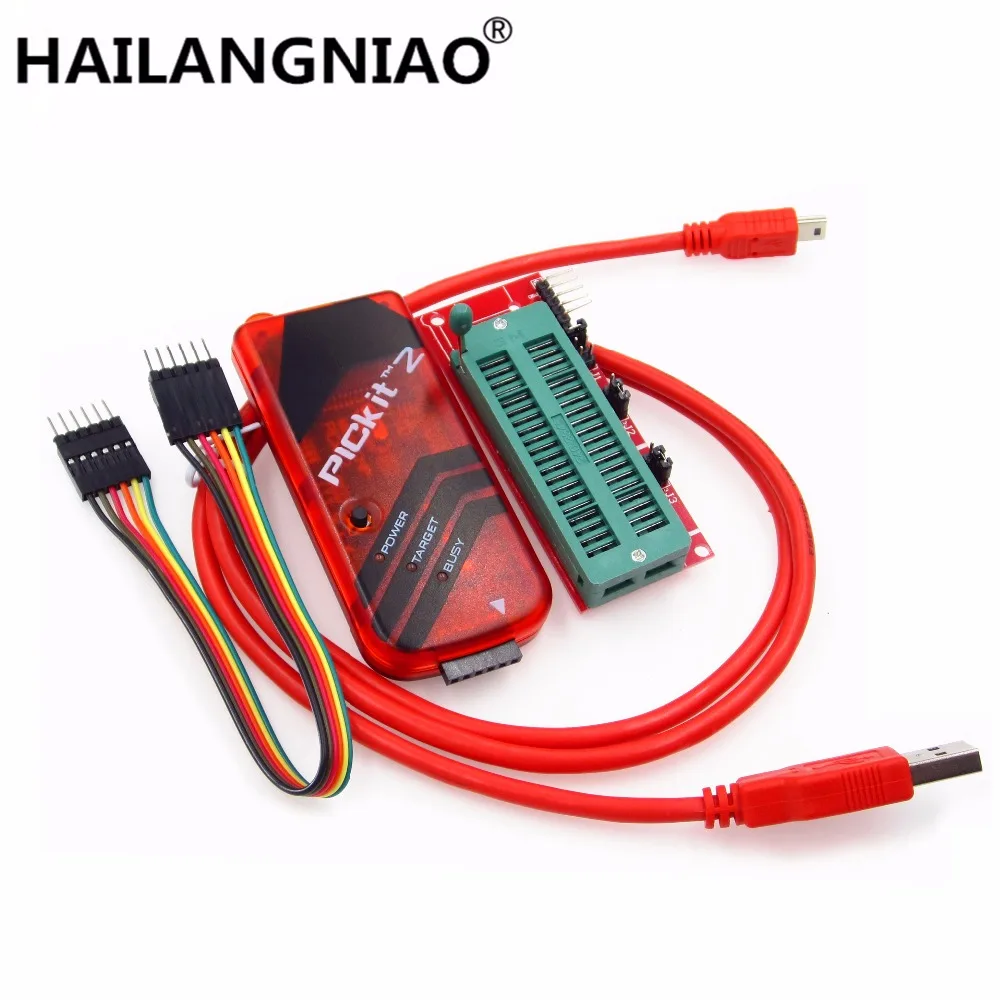 

PICKIT2 Programmer + PIC ICD2 PICKit 2 PICKIT 3 Programming Adapter Universal Programmer Seat