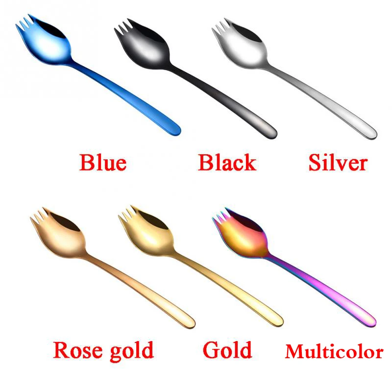 Прочные салатные ложки вилки ложка посуда Десерт полированная вилка для