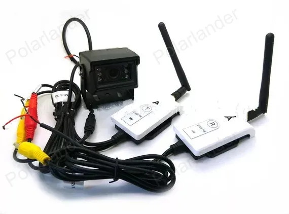 

Free shipping 7 Inch TFT LCD Color Display Screen Monitor + 18LED Car Rear View camera +wireless tranmistter receiver kit