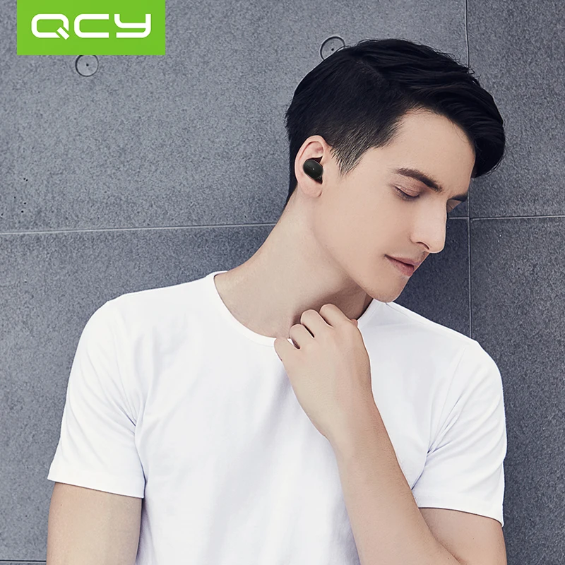 2018 QCY MINI1 Молодежные Bluetooth наушники Магнит USB зарядное устройство настоящая