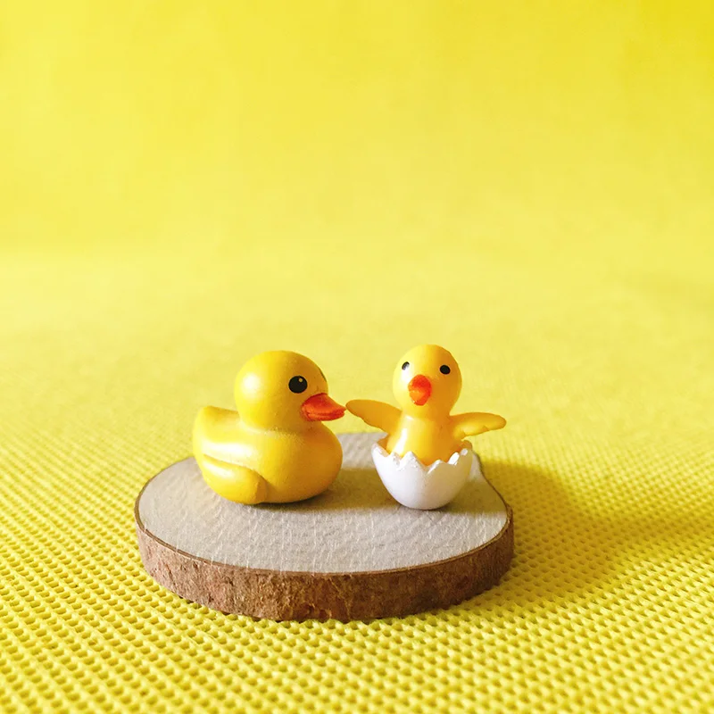 Продажа ~ 2 шт утка цыпленок лебедь/Животные/миниатюры/милый/Сказочный