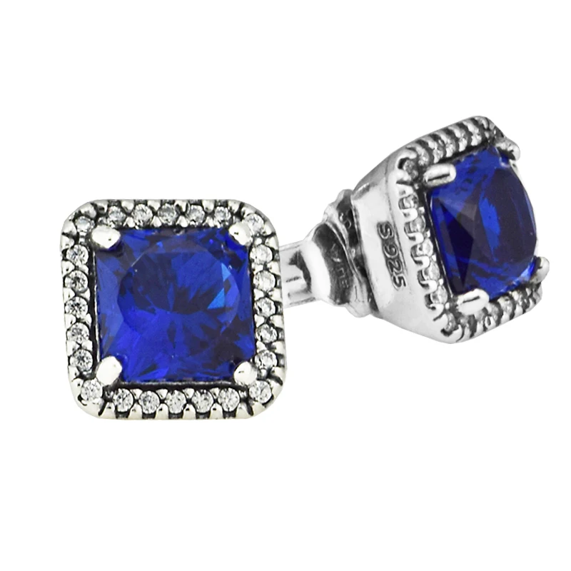

Серьги-гвоздики женские из серебра 925 пробы, элегантные