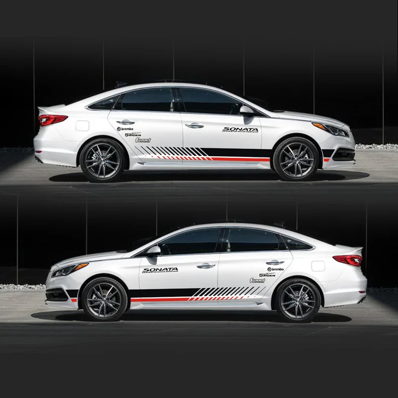 Автостайлинг TAIYAO Спортивная Автомобильная наклейка для Hyundai Sonata Mark Levinson