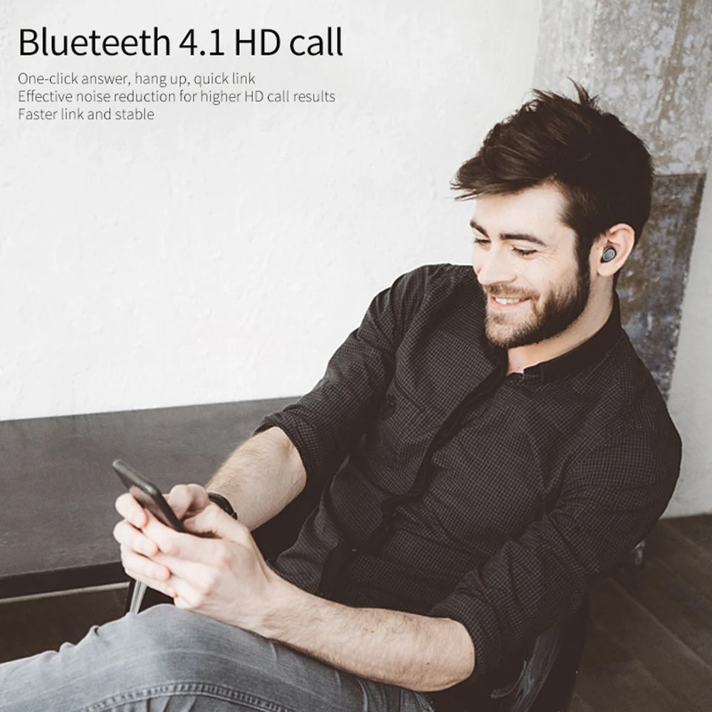 Беспроводные наушники M8 Bluetooth большая емкость аккумулятора Поддержка музыки