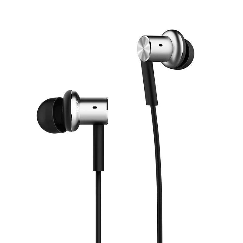 Original Xiaomi Mi Hybrid Dual Drivers Earphone In Ear Wired Control Microphone Dynamic And Two Balanced-Armature | Электроника