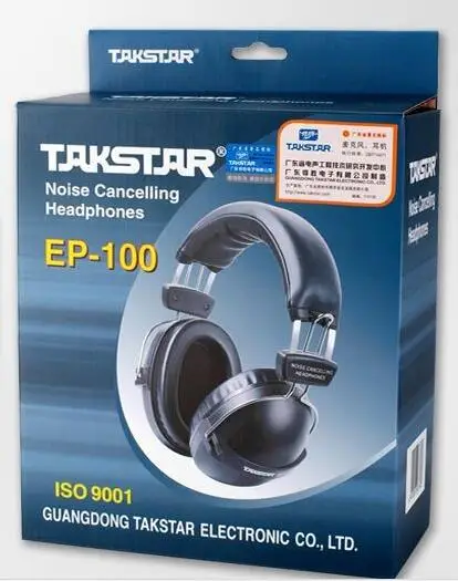 Takstar EP 100 высококачественные наушники с шумоподавлением защитой от шума для