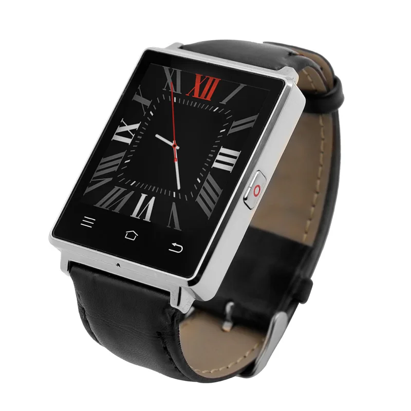 Новый Smartch Смарт Часы № 1 D6 ГБ RAM 8 ROM MTK6580 Quad Core 1.63 Дюймов Android 5.1 Поддержка Здоровья
