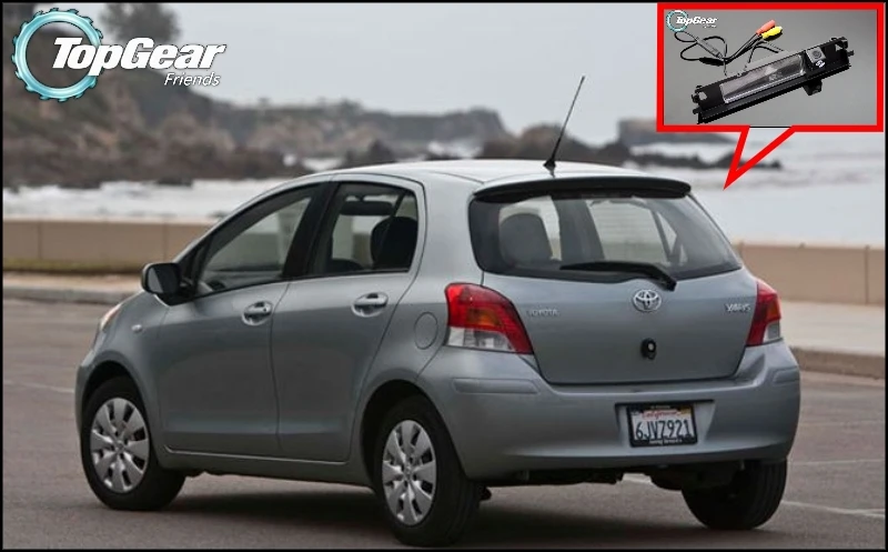 Автомобильная камера для TOYOTA Yaris Vitz хэтчбек MK2 2005 ~ 2013 Высокое качество заднего