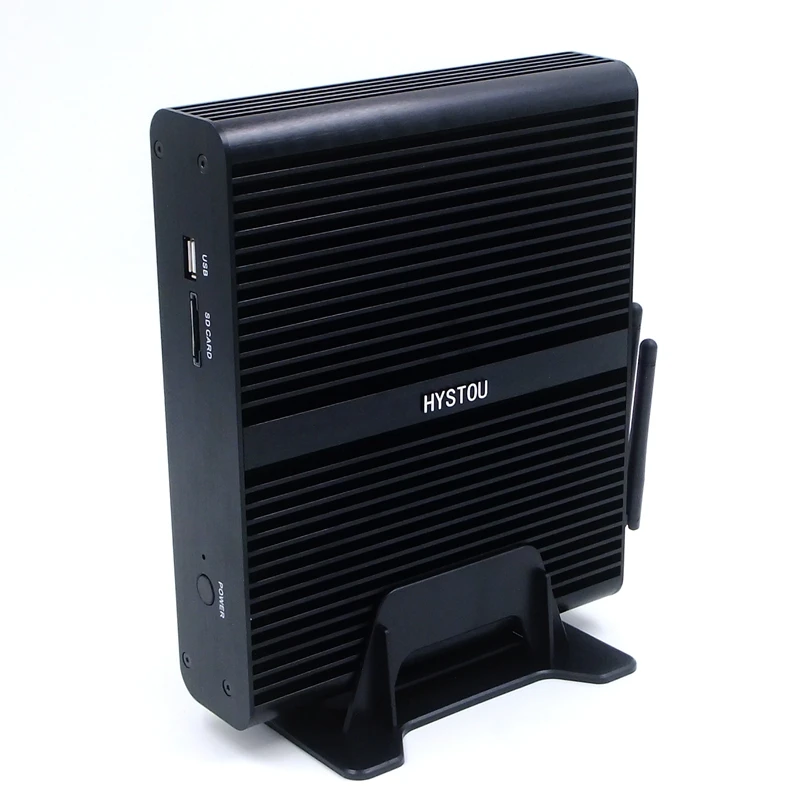 Hystou 7-го поколения Kaby Lake Intel Core i7 7500U безвентиляторный мини-ПК Windows 10 Linux HD Graphics 620 4K