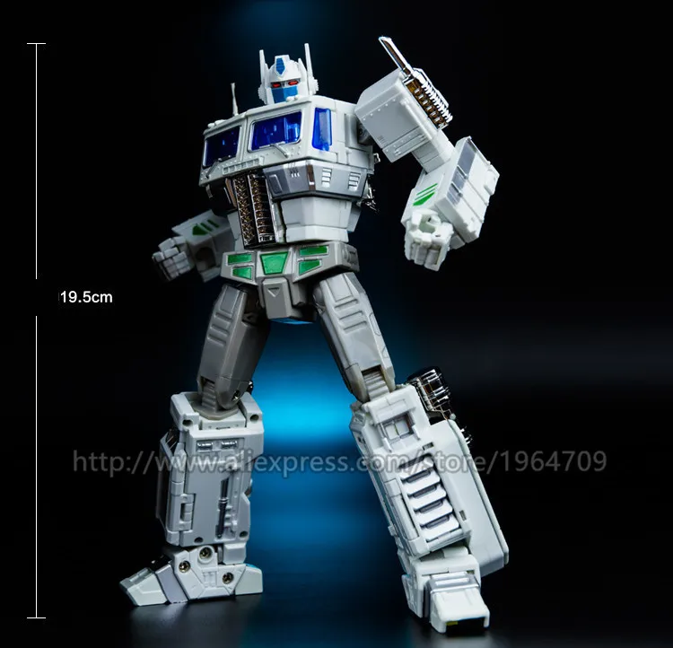 Оригинальная коробка Kubianbao 19 см Трансформационные игрушки крутой сплав G1 MP10V фигурка робота модель автомобиля ребенок взрослый Коллекция игрушек на подарок