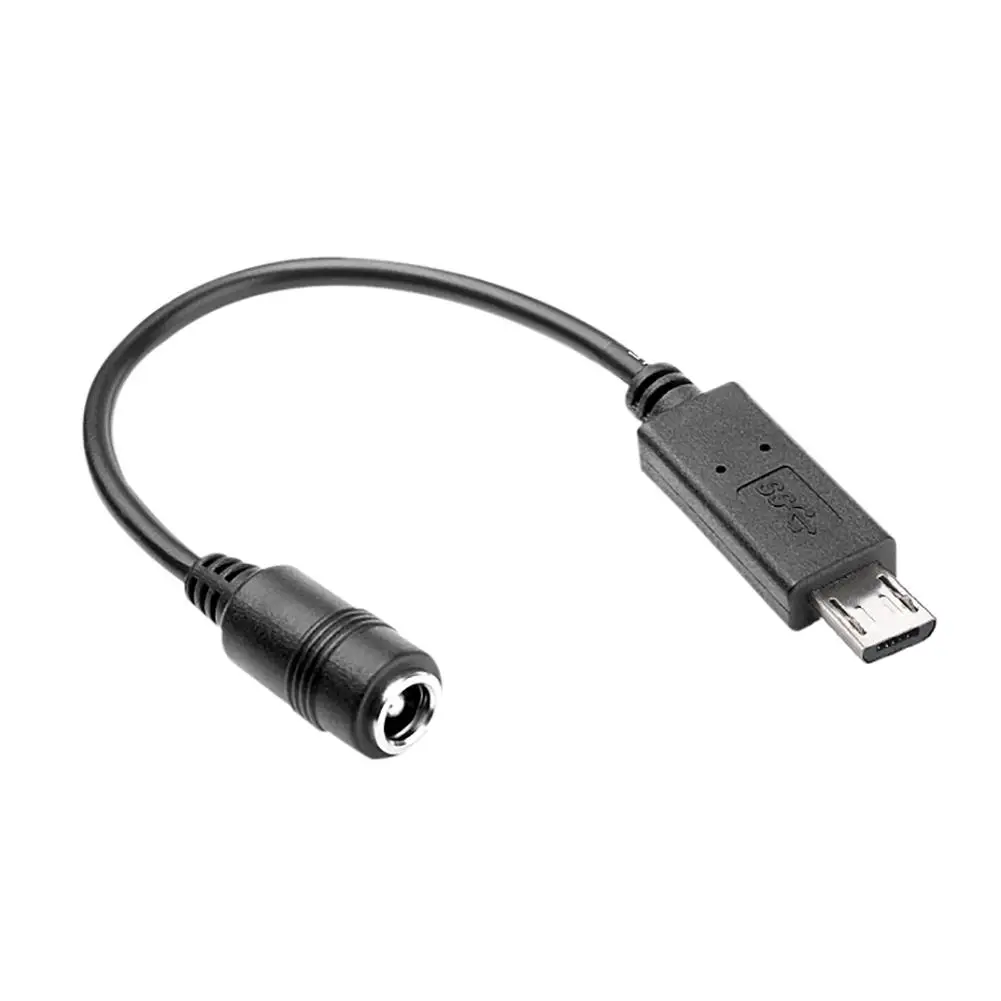 Штекер Micro USB 5 мм 2 1 адаптер для цилиндрического разъема постоянного тока разъем
